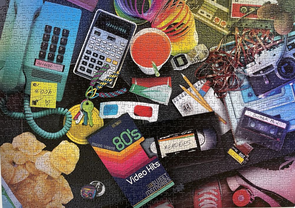 80’s Nostalgia - Clementoni 🇮🇹 puzzle collectible [Barcode 8005125396498] - Main Image 2