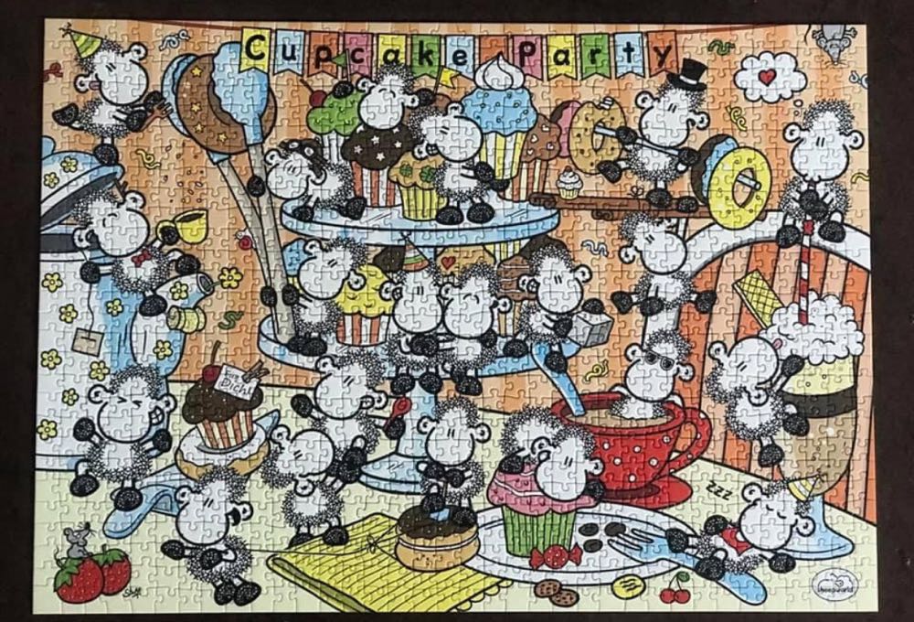 Sheepworld - Cupcakes - Ravensburger puzzle collectible [Barcode 4005556196104] - Main Image 2