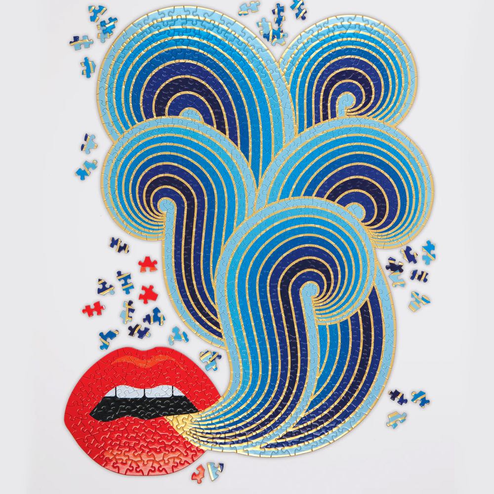 Lips - Galison puzzle collectible [Barcode 9780735362970] - Main Image 3