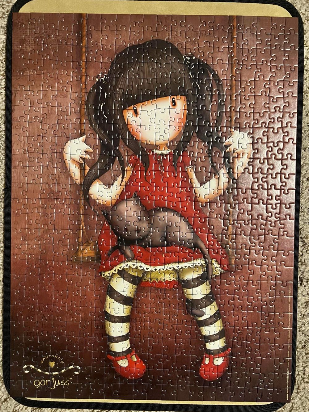 Santoro Gorjuss Ruby - Ravensburger puzzle collectible [Barcode 4005556141937] - Main Image 2