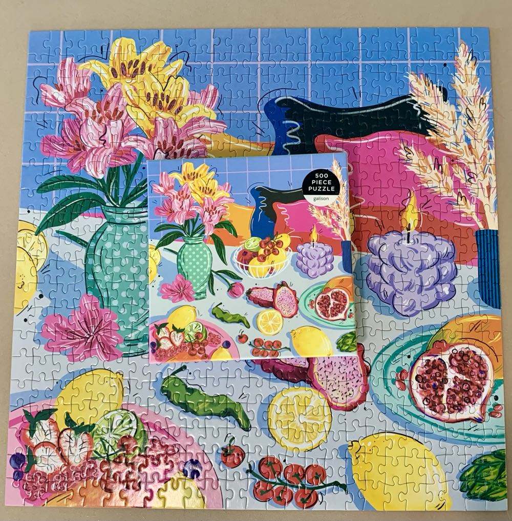 At The Table - Galison puzzle collectible [Barcode 9780735371927] - Main Image 4