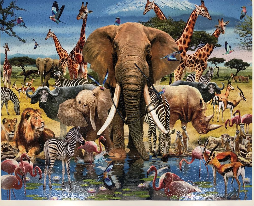 Africana - Ceaco puzzle collectible [Barcode 021081340274] - Main Image 2