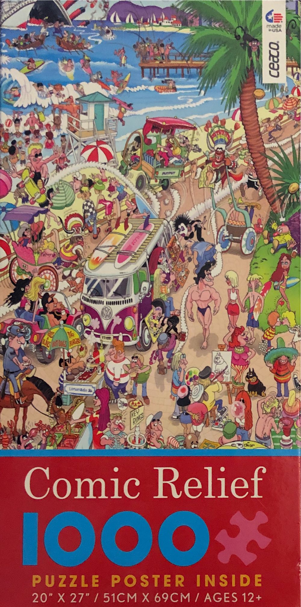 Beachbums - Ceaco puzzle collectible [Barcode 021081331371] - Main Image 2