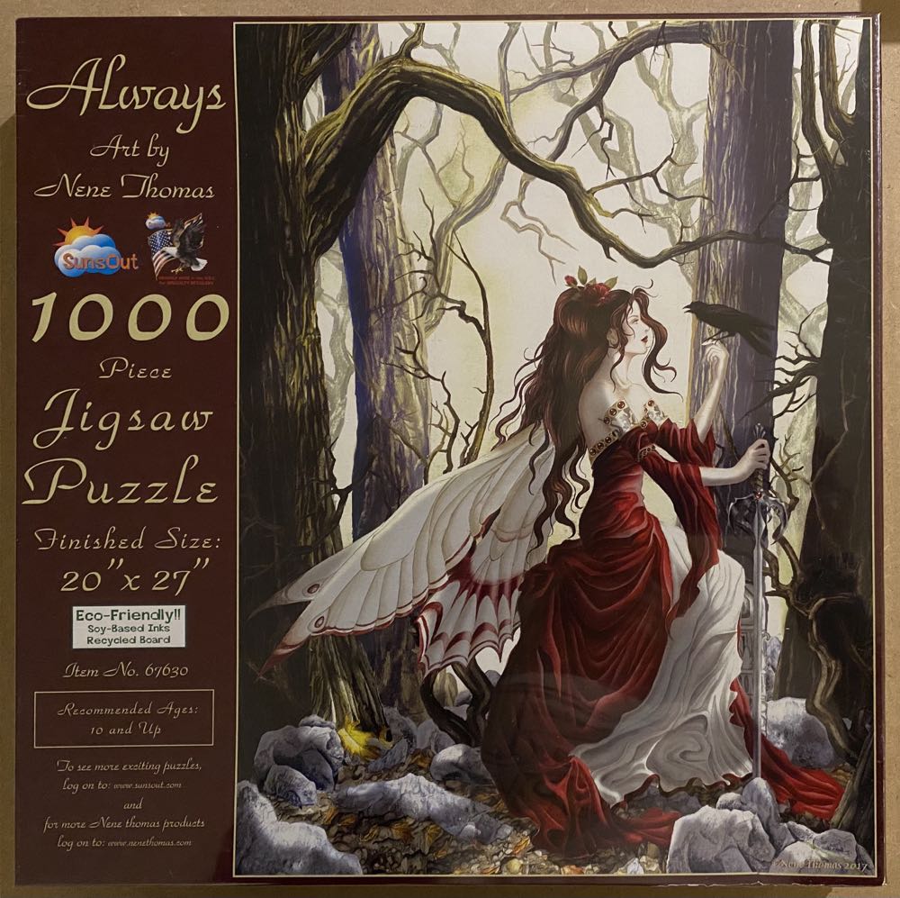 Mb 24 X 32 Recess Artist Geno Peoples Fall Autumn Pc Jigsaw Puzzle 80521aju