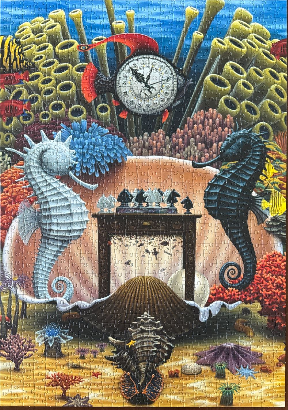 Playing Chess In The Sea (RARE) - Schmidt Puzzle puzzle collectible [Barcode 4001504595135] - Main Image 2