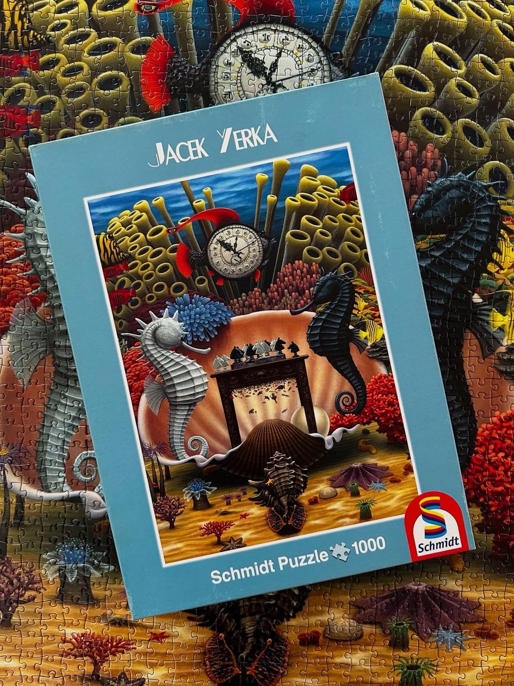 Playing Chess In The Sea (RARE) - Schmidt Puzzle puzzle collectible [Barcode 4001504595135] - Main Image 3