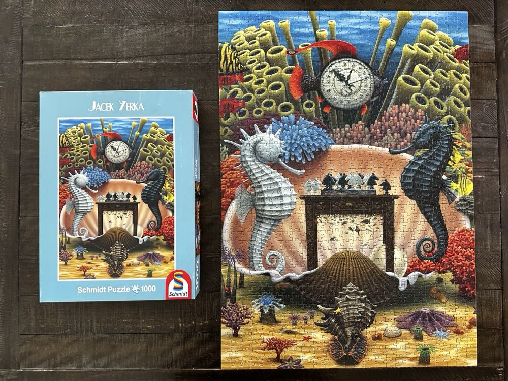 Playing Chess In The Sea (RARE) - Schmidt Puzzle puzzle collectible [Barcode 4001504595135] - Main Image 4