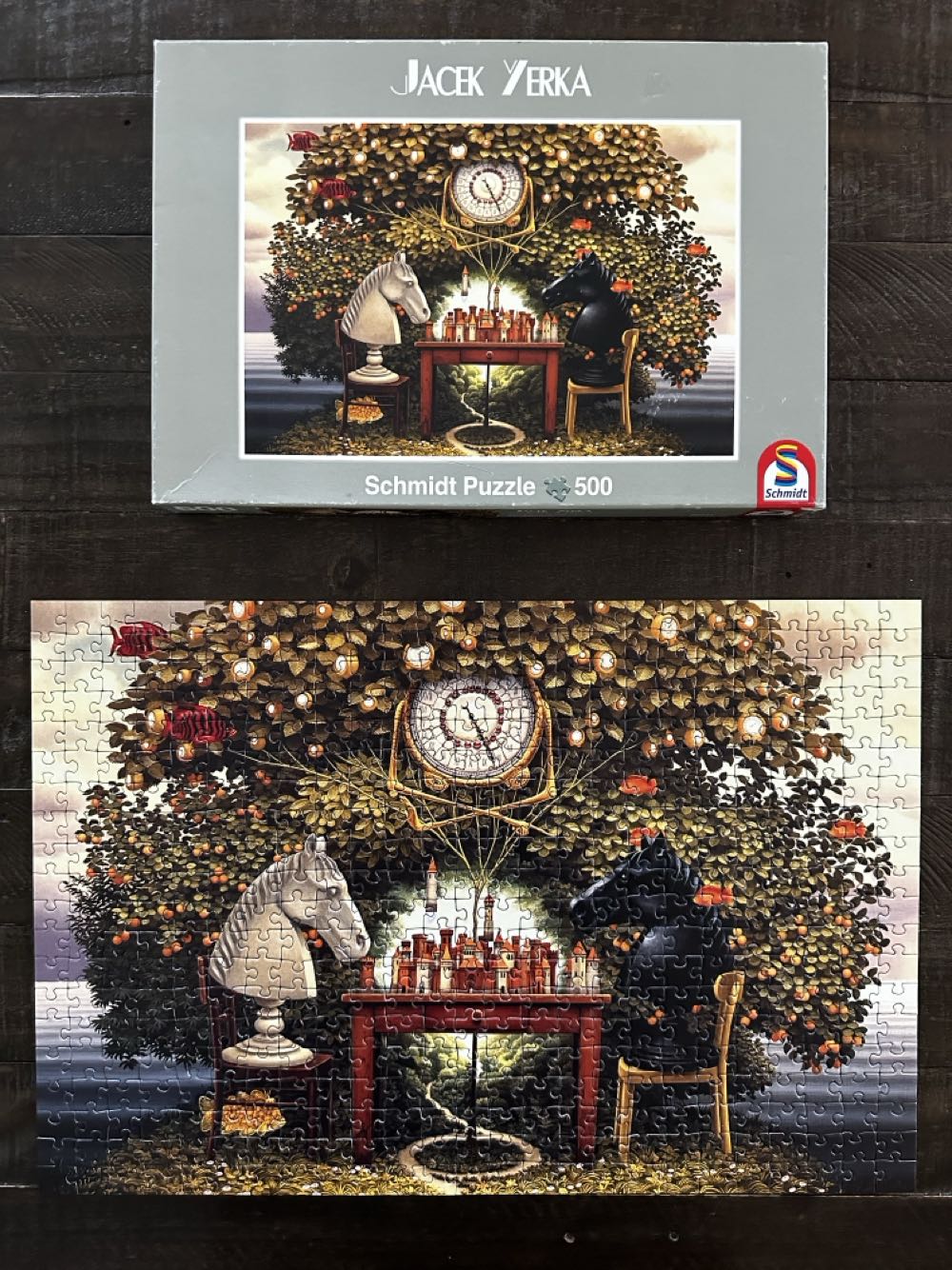 Chess On An Island - Schmidt puzzle collectible [Barcode 4001504595111] - Main Image 4