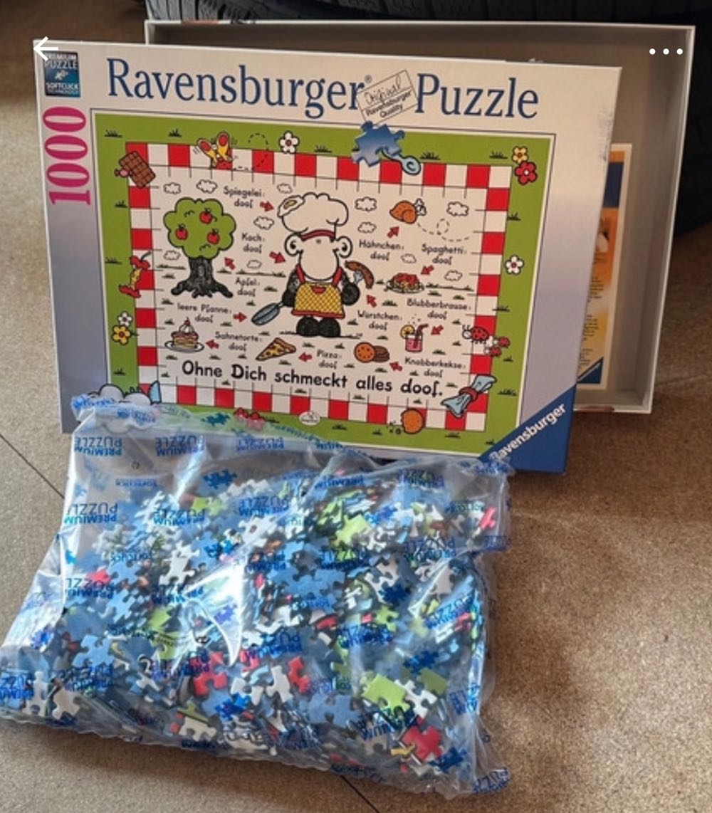 Without You Everything Tastes Badsold - Ravensburger puzzle collectible [Barcode 4005556190683] - Main Image 2