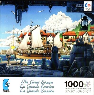 The Great Escape - Ceaco puzzle collectible [Barcode 021081033626] - Main Image 2