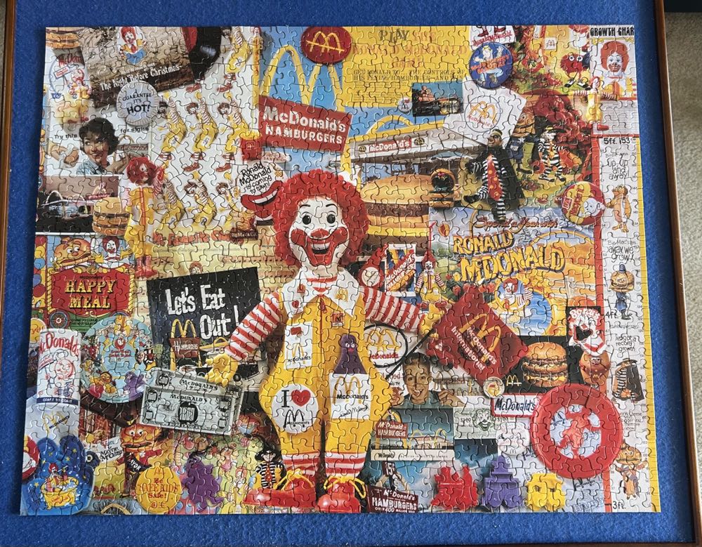 McDonald’s Great American Legends Series - Springbok puzzle collectible - Main Image 2