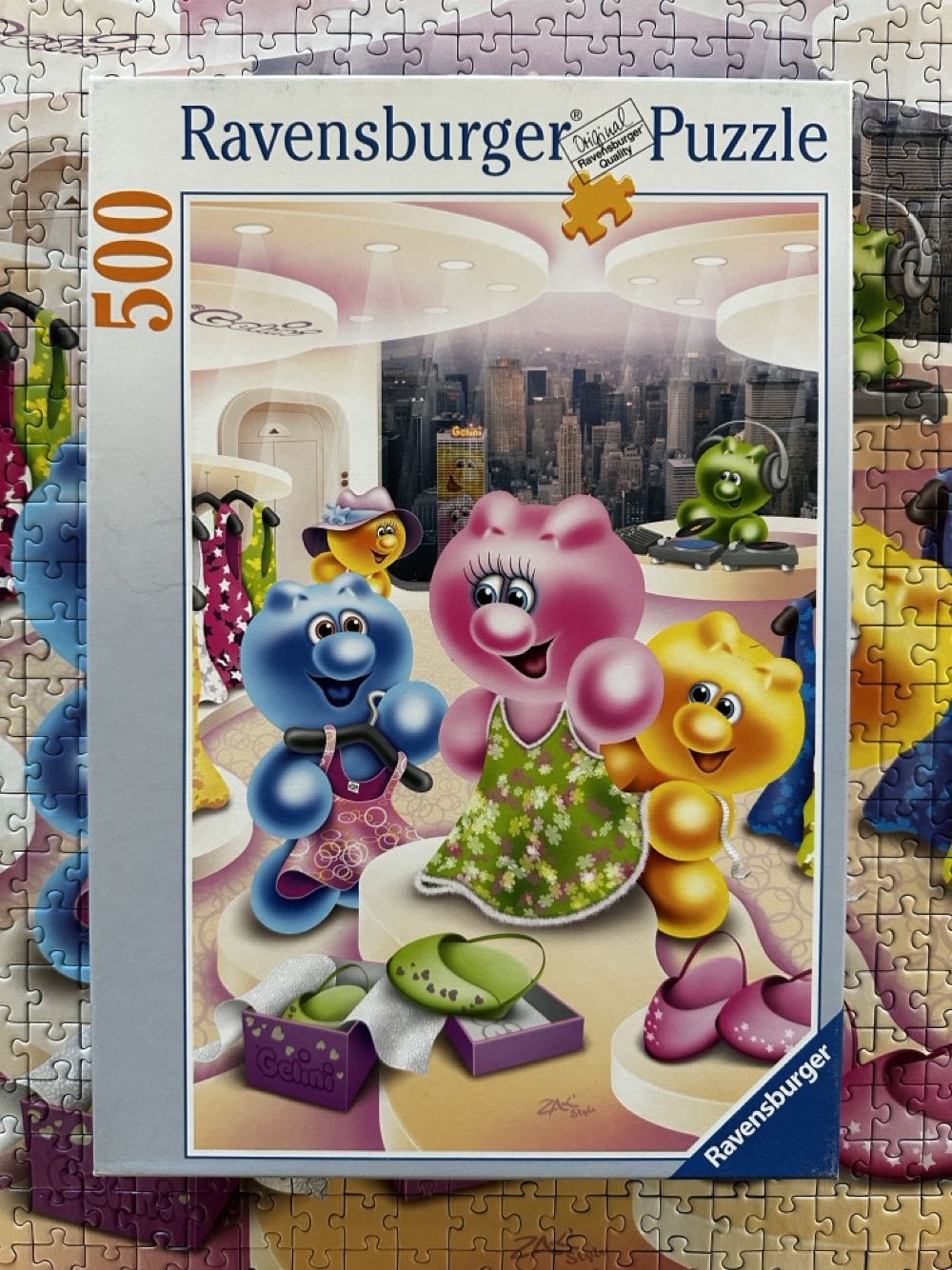 Gelini - Shopping With Frieda - Ravensburger puzzle collectible [Barcode 4005556145492] - Main Image 3