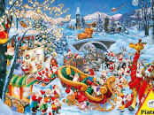 Lavievert Piece Jigsaw Puzzle Game For Adults And Kids Naughty Doggies