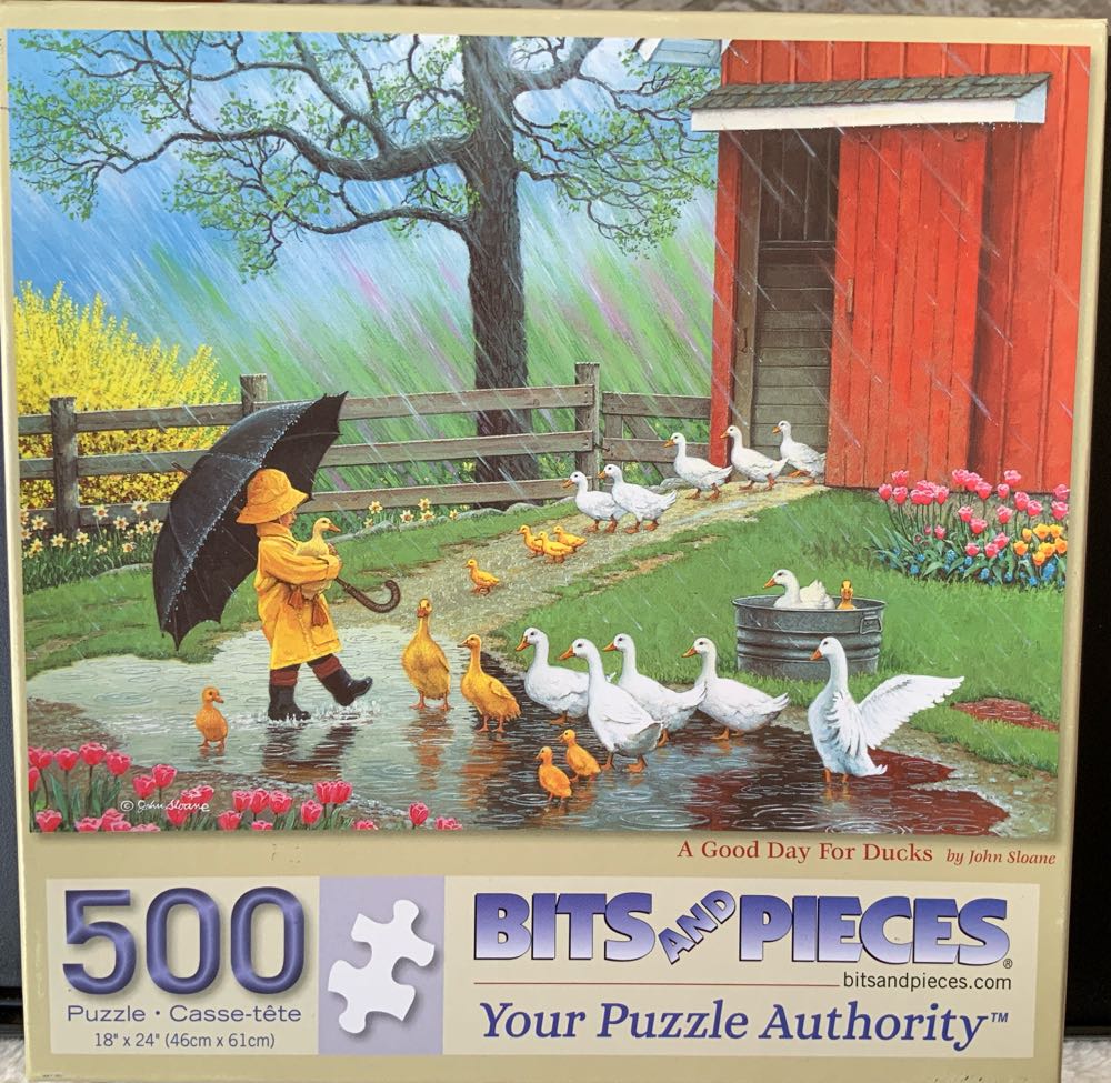 Good Day For Ducks - Cheryl ✌️ - Bits And Pieces puzzle collectible [Barcode 192949070999] - Main Image 3