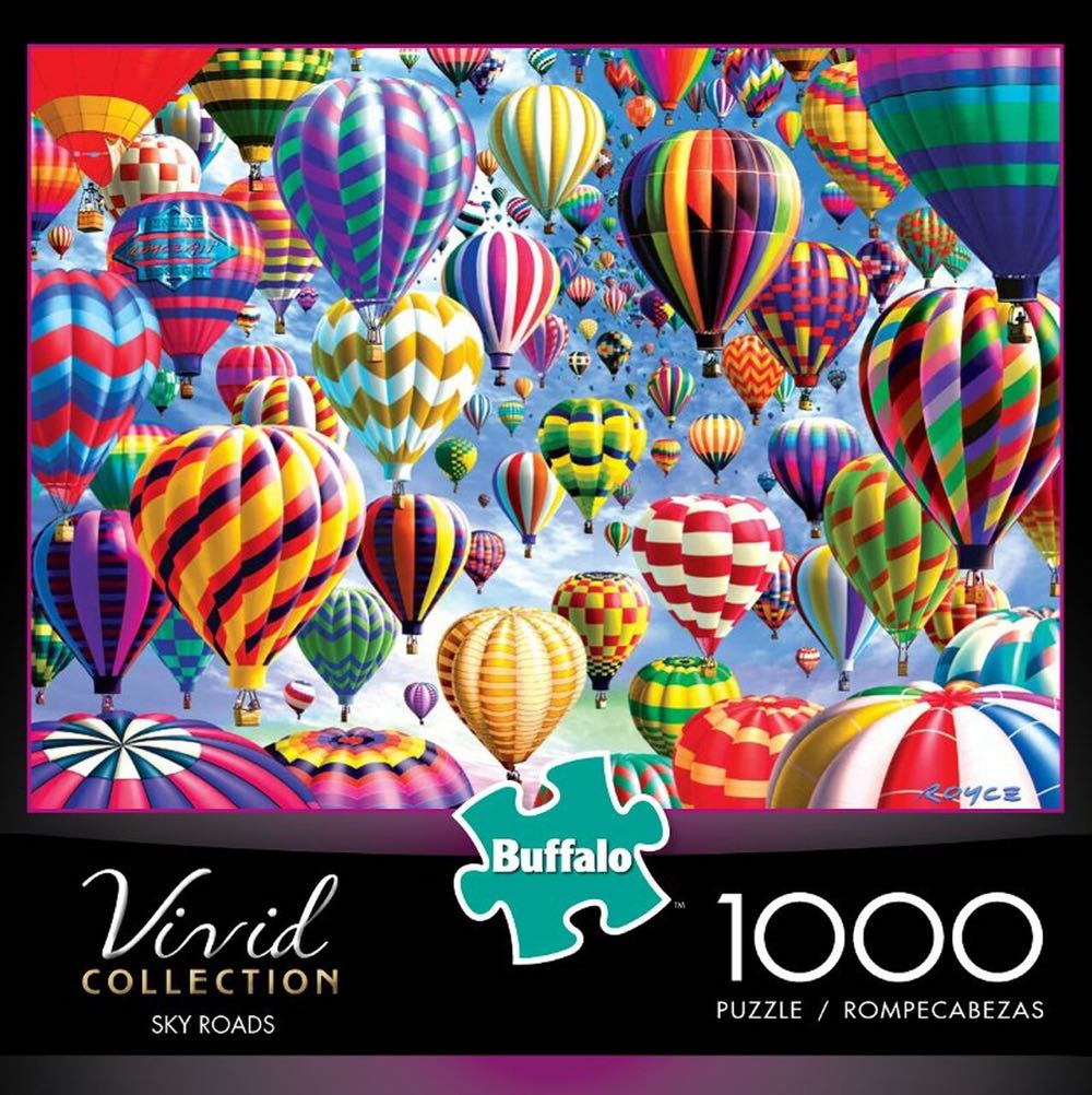 Sky Roads - Buffalo Games 🇺🇸 puzzle collectible [Barcode 079346117024] - Main Image 1