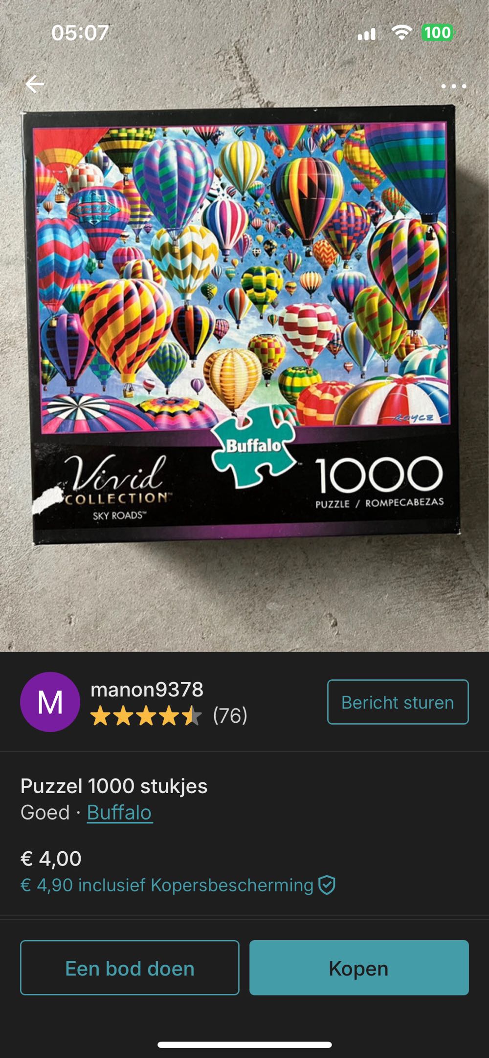 Sky Roads - Buffalo Games 🇺🇸 puzzle collectible [Barcode 079346117024] - Main Image 4