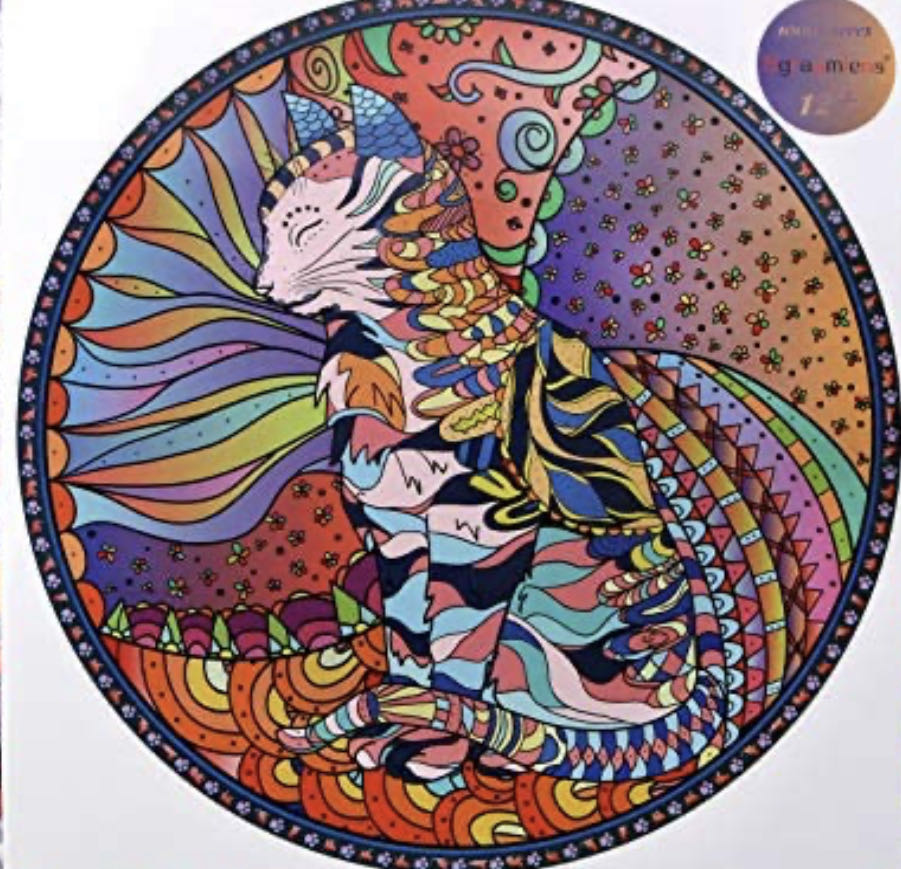 Camping Out Bits And Pieces 500 Piece Jigsaw Puzzle 18” X 24” Cory Carlson