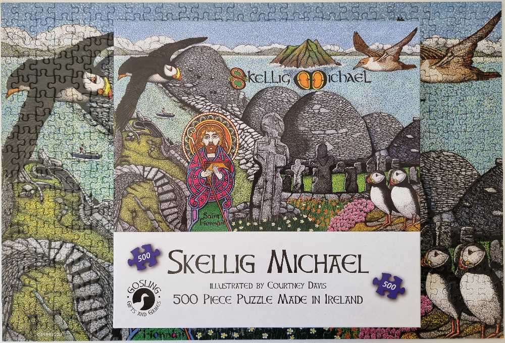 Skellig Michael - Gosling Gifts And Games puzzle collectible [Barcode 5099448001873] - Main Image 2