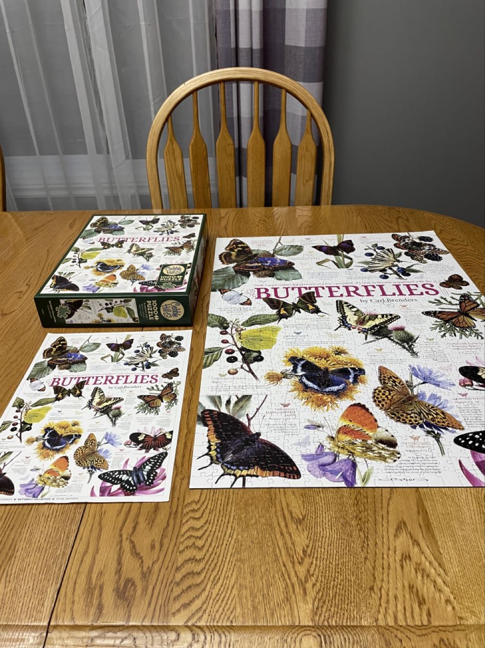 Butterfly Collection - Cobble Hill puzzle collectible [Barcode 625012800150] - Main Image 2