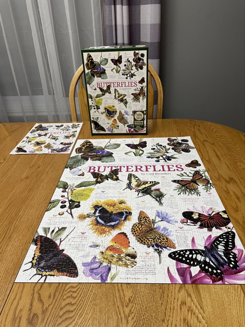 Butterfly Collection - Cobble Hill puzzle collectible [Barcode 625012800150] - Main Image 3