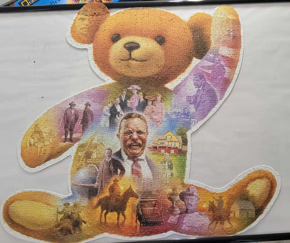 National Geographic Teddy bear - National Geographic puzzle collectible - Main Image 2