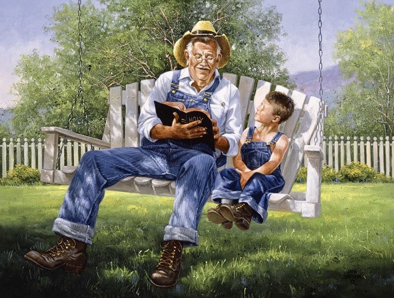 The Good Book Mary St John 5.00 - SunsOut puzzle collectible [Barcode 796780168169] - Main Image 2