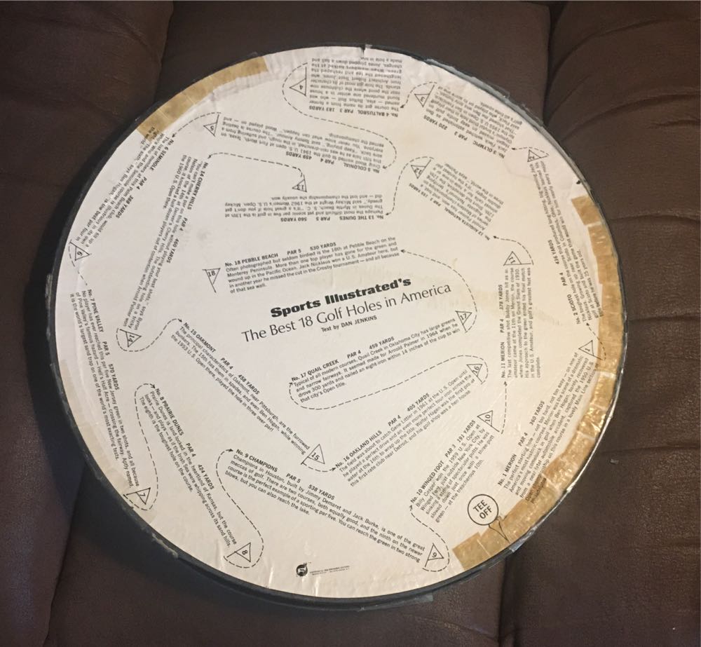 Sports Illustrated’s The Best 18 Golf Holes in America - Round - Springbok puzzle collectible - Main Image 2