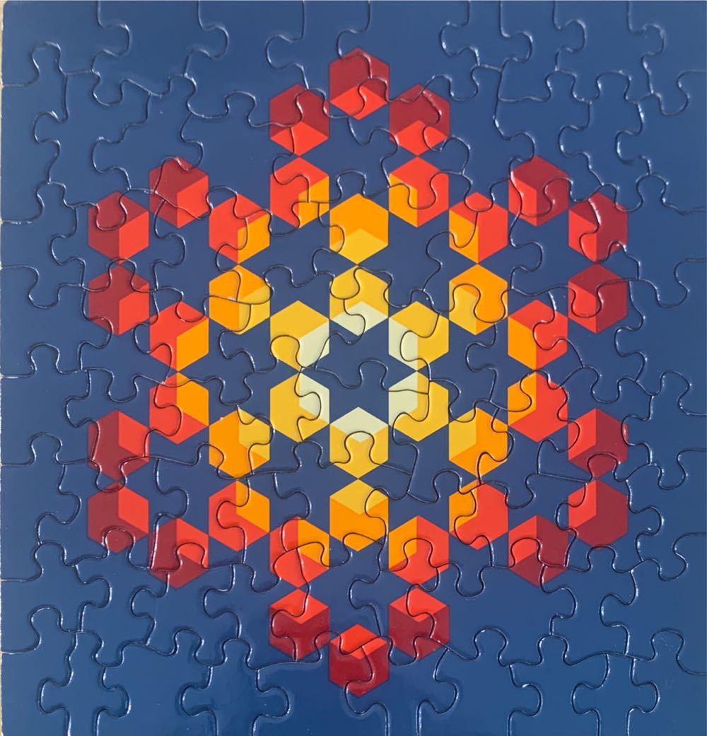 Medium Cubes - Mini - Springbok puzzle collectible - Main Image 3