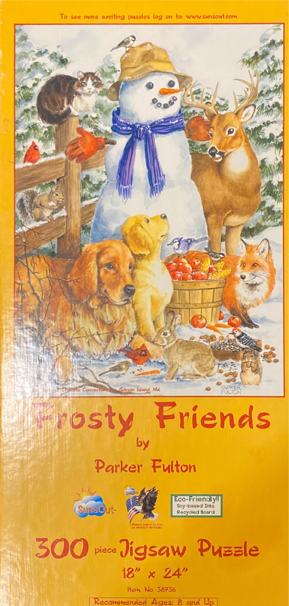 Christine Carey 500 Pc Bits And Pieces Jigsaw Puzzle Lighting The Tree