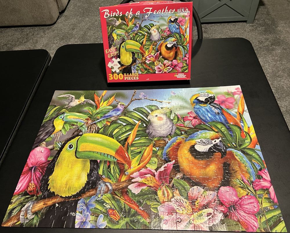 Birds Of A Feather NIB-KWN - White Mountain Puzzles puzzle collectible [Barcode 724819251223] - Main Image 3