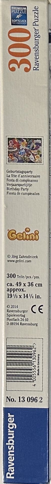 Gelini - Birthday Party - Ravensburger puzzle collectible [Barcode 4005556130962] - Main Image 2