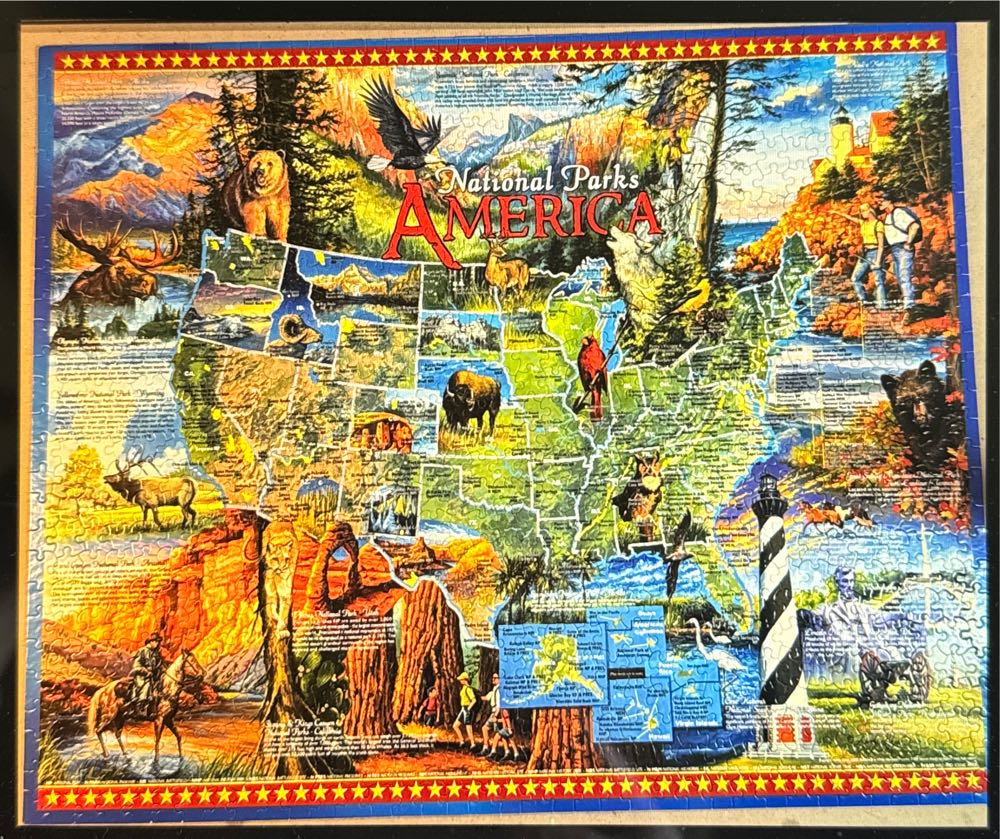 National Parks - Seth - White Mountain puzzle collectible - Main Image 2