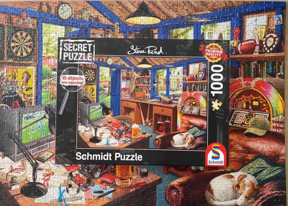 Fathers Workshop: Secret aka The Man Cave - Schmidt puzzle collectible [Barcode 4001504599775] - Main Image 4
