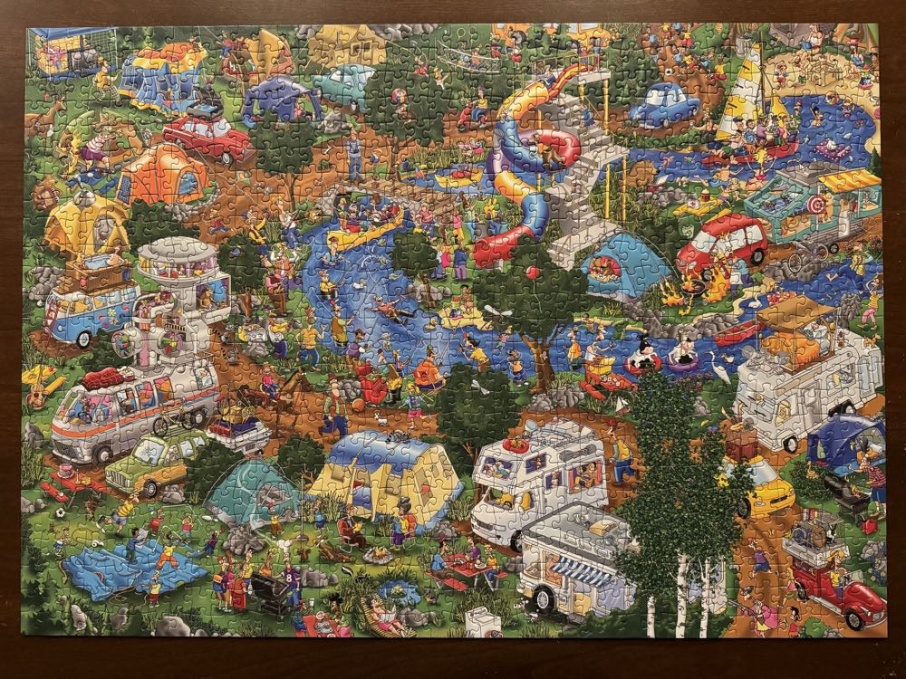 Getting Away From It All - Schmidt puzzle collectible [Barcode 4001504599652] - Main Image 2