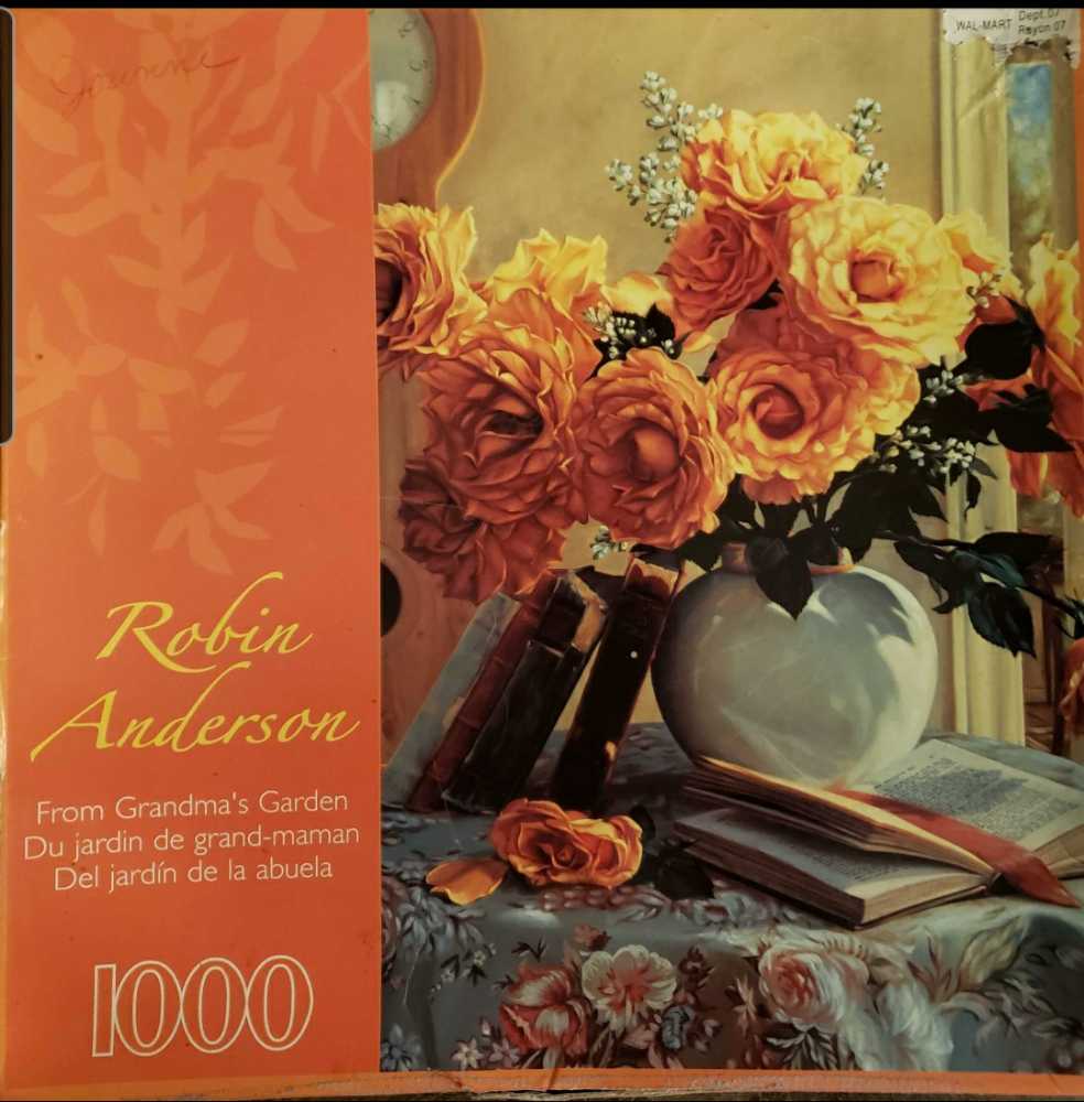 Robin Anderson Jigsaw Puzzle ’from Grandma’s Garden’ Pieces Sure Lox New  puzzle collectible [Barcode 686141446930] - Main Image 2
