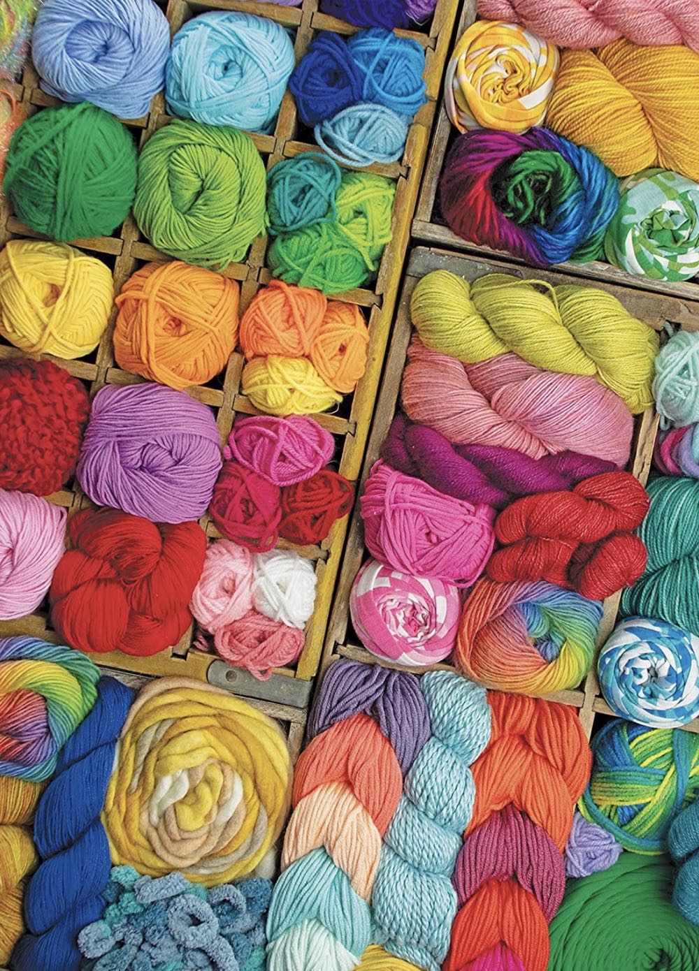 Yarn of Many Colors - Colorcraft puzzle collectible [Barcode 850019417616] - Main Image 2