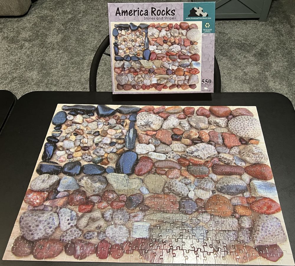 America Rocks Stones And Stripes - 226, 6/19/22 - www.PuzzlesThatRock.com puzzle collectible [Barcode 649241887348] - Main Image 3