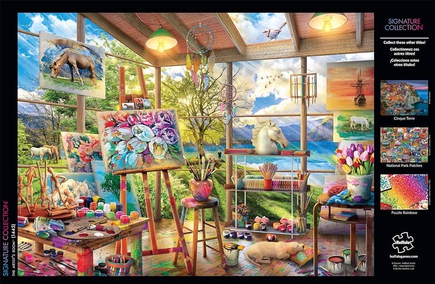 The Artists Room - Buffalo puzzle collectible [Barcode 079346014453] - Main Image 2