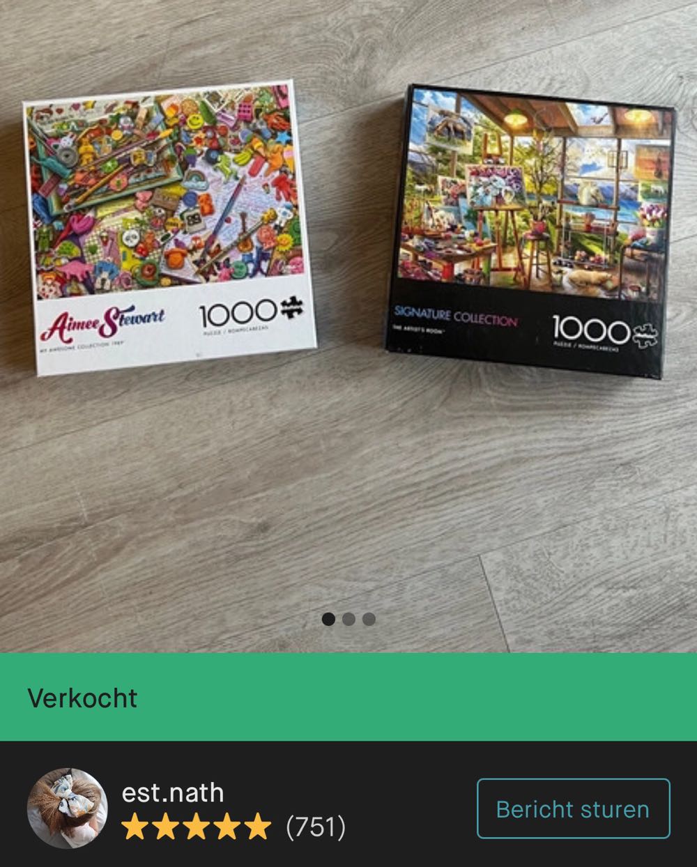 The Artists Room - Buffalo puzzle collectible [Barcode 079346014453] - Main Image 4