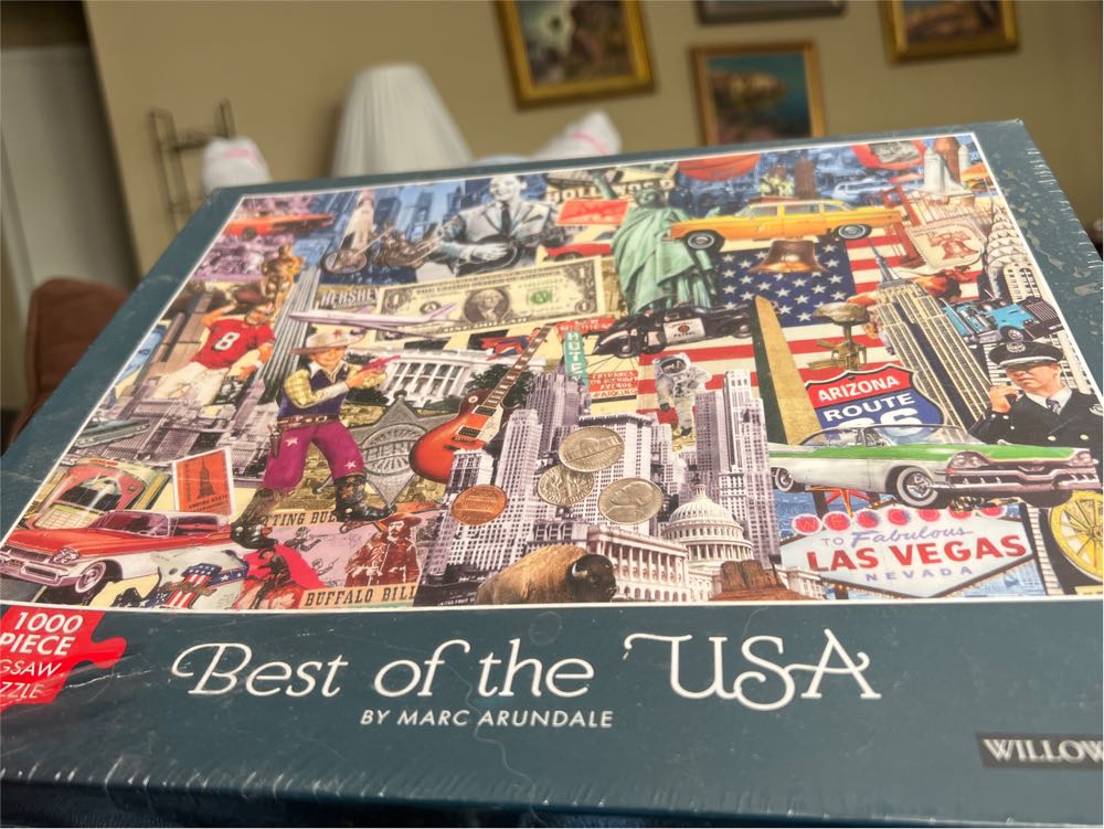 Best Of The Usa Piece Puzzle Jigsaw Puzzle 27 X 19in - Willow Creek puzzle collectible [Barcode 709786035793] - Main Image 3