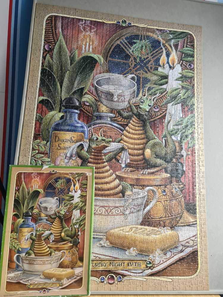 *Saturday Night  1250 PIECES 😁 COMPLETED  16/7/2022 - Express Gifts puzzle collectible - Main Image 3