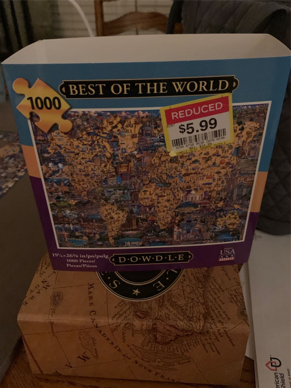 *A Bustling Christmas Market