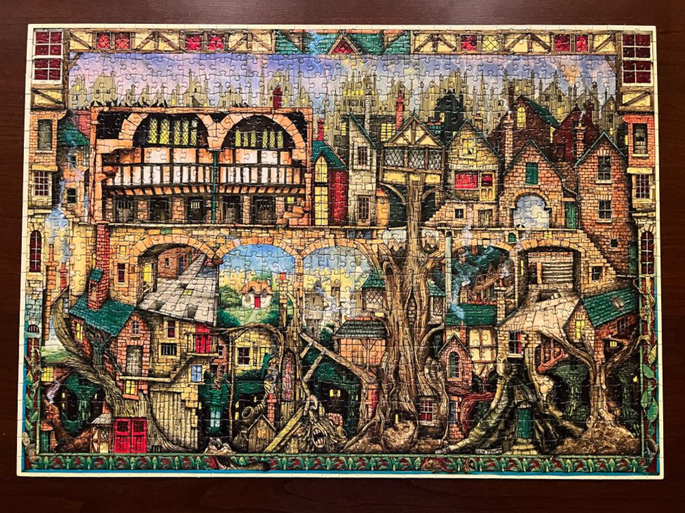 Tree Houses - Schmidt Puzzle puzzle collectible [Barcode 4001504594022] - Main Image 3