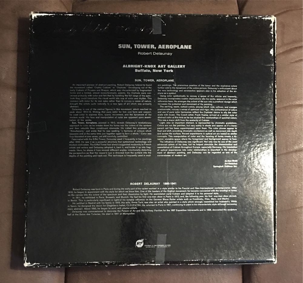 Sun, Tower, Aeroplane - Springbok puzzle collectible - Main Image 2