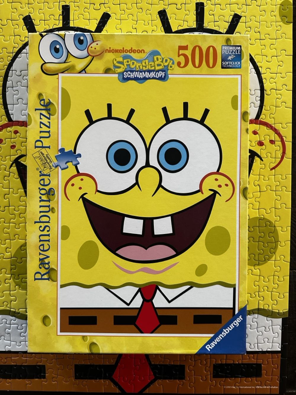 Sponge Bob. Ftom Andree  - Ravensburger puzzle collectible [Barcode 4005556141869] - Main Image 3