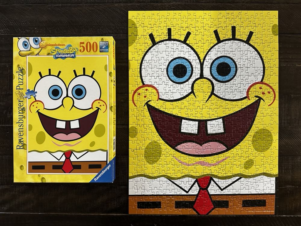 Sponge Bob. Ftom Andree  - Ravensburger puzzle collectible [Barcode 4005556141869] - Main Image 4