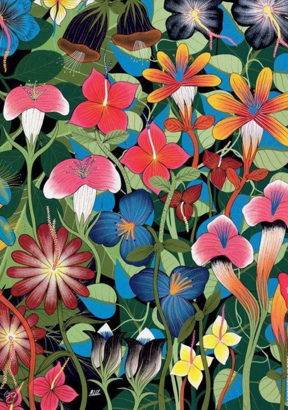 Tinga Tinga Flowers - HEYE puzzle collectible [Barcode 4001689295042] - Main Image 2