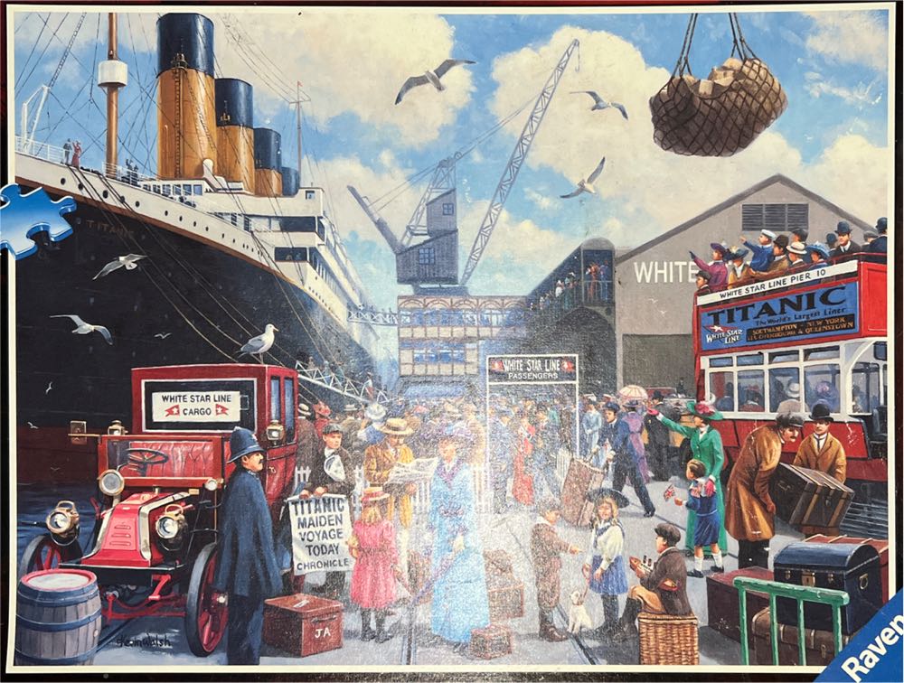 Titanics Maiden Voyage - Ravensburger puzzle collectible [Barcode 4005556190744] - Main Image 1