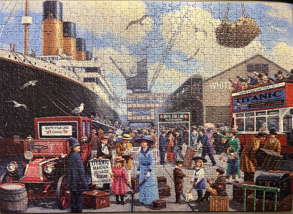 Titanics Maiden Voyage - Ravensburger puzzle collectible [Barcode 4005556190744] - Main Image 2