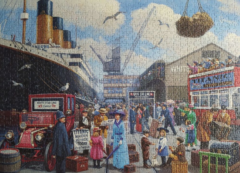 Titanics Maiden Voyage - Ravensburger puzzle collectible [Barcode 4005556190744] - Main Image 3